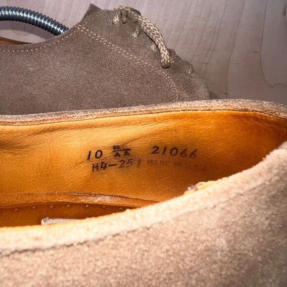 Walk-Over Brown Suede Oxford 21066 Men's 10 B - Picture 11 of 11